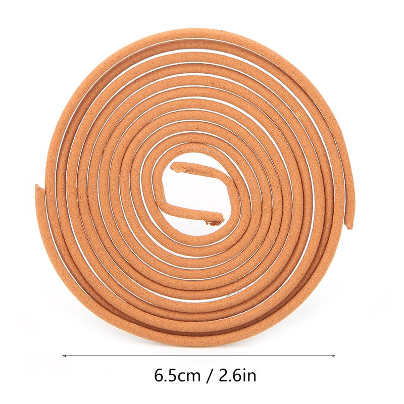 48 plate/box Natural Coil Incense Aromatherapy Home Indoor 4 Hours Sandalwood Incense Coil (#3) - Image 2