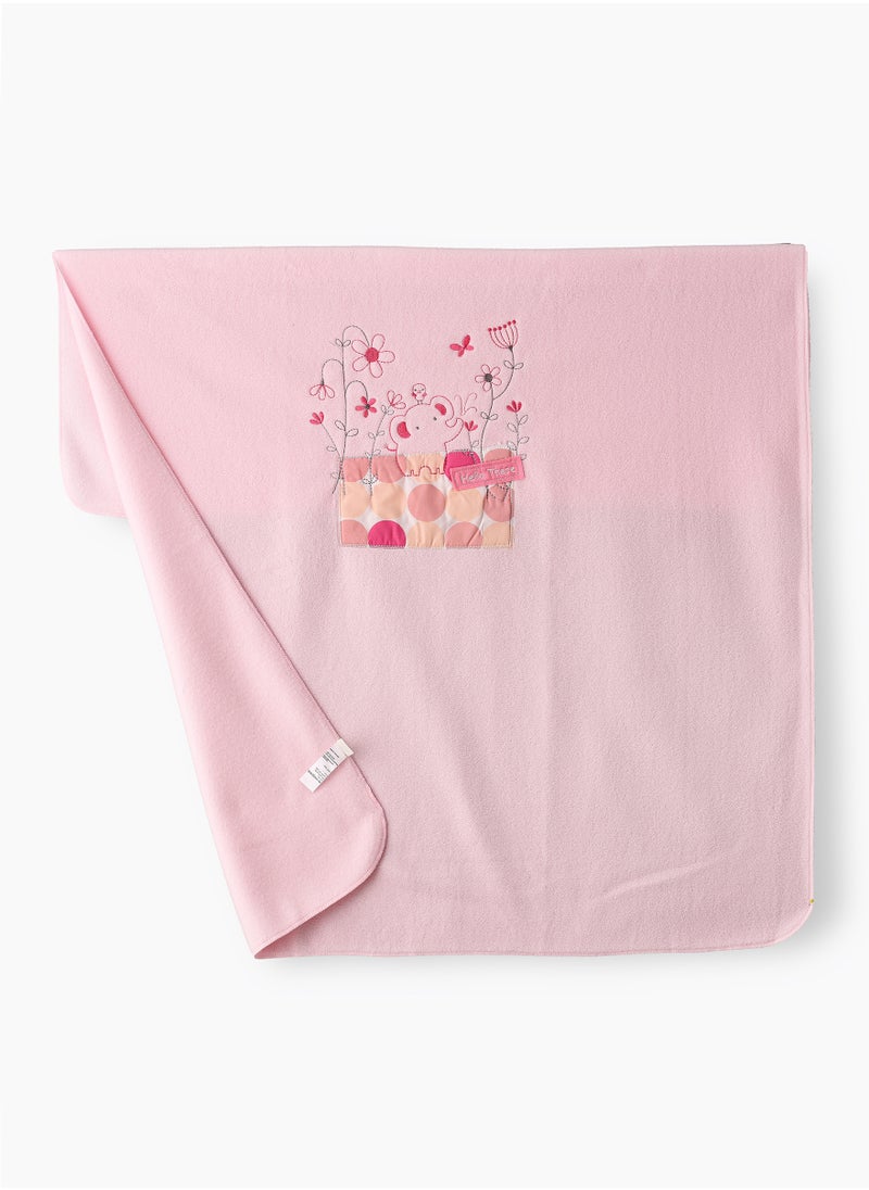 Tiny Hug Newborn Baby Fleece Blanket, Soft and Warm Blanket for Newborns  - Image 1