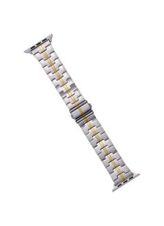 Replacement Strap For Apple Watch Series 5 44mm Stainless Steel Watch Band Silver Gold