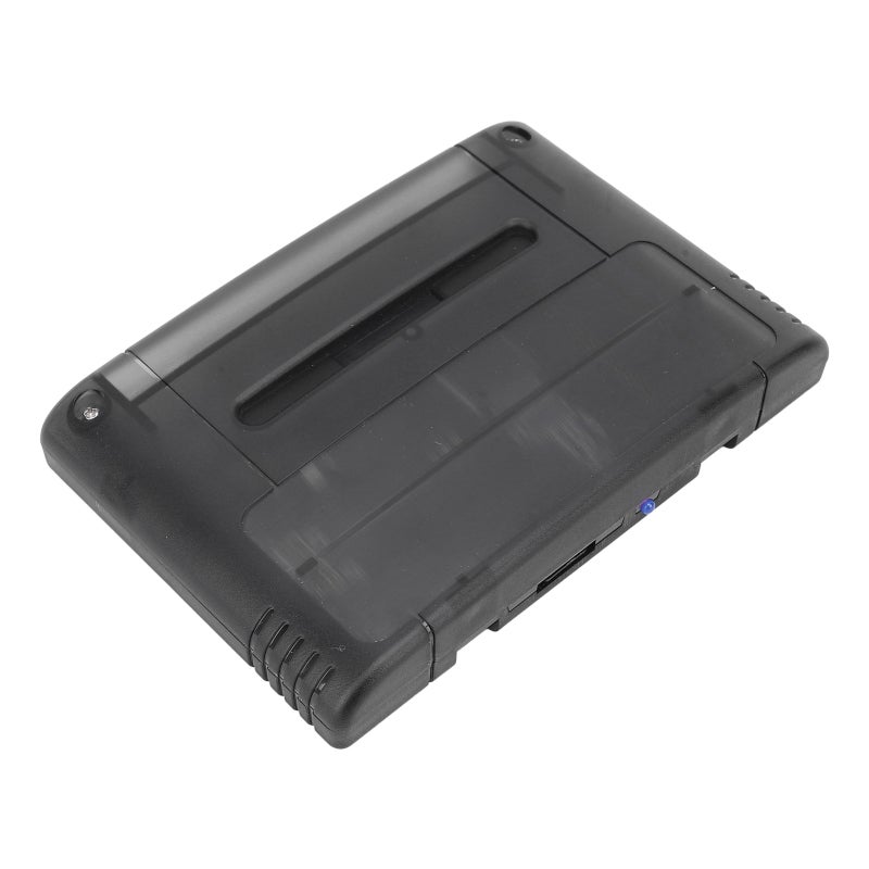 SNES Game Cartridge Transparent Black Professional Design Video Games Cartridge Card - FAT32 Compatibility Region Free Support for Japanese and European Consoles - Image 3