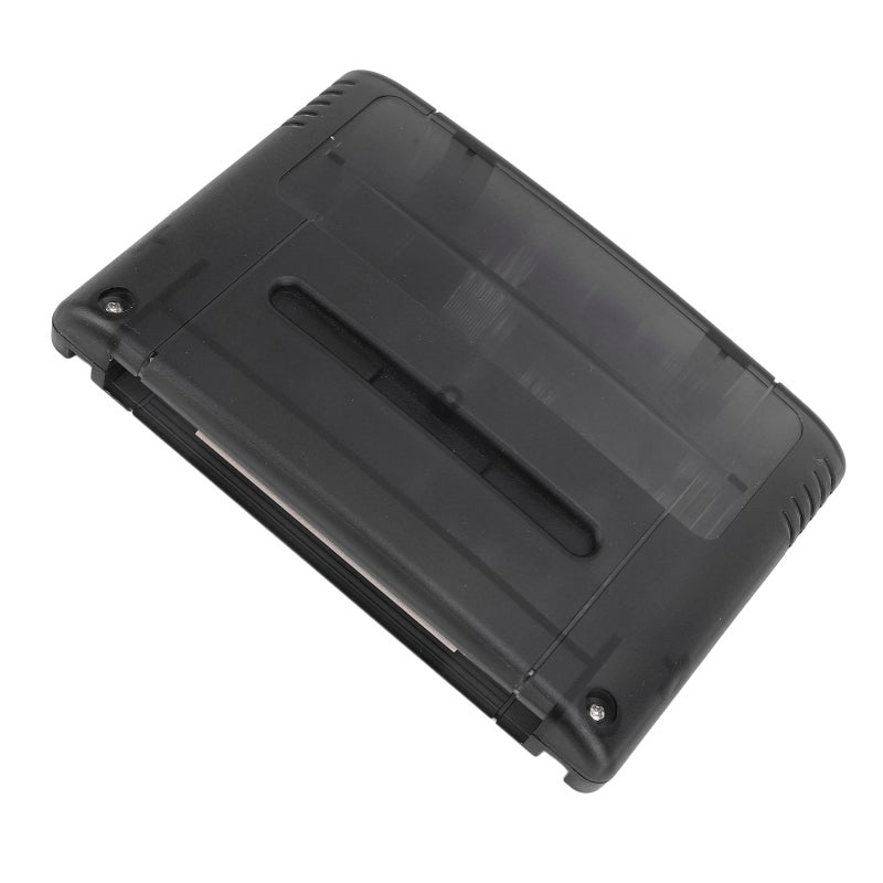SNES Game Cartridge Transparent Black Professional Design Video Games Cartridge Card - FAT32 Compatibility Region Free Support for Japanese and European Consoles - Image 5
