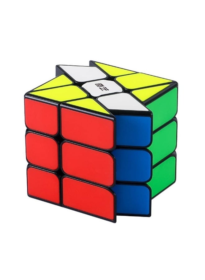 كيو واي مكعب السرعة QY SpeedCube فيشر كيوب S أسود كور مكعب ألغاز - Image 2
