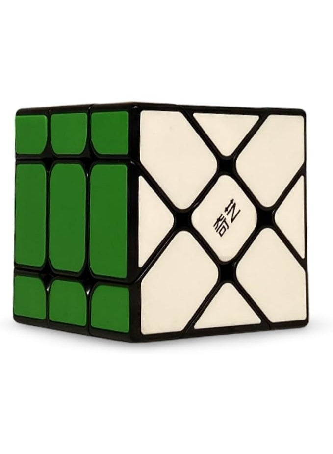 كيو واي مكعب السرعة QY SpeedCube فيشر كيوب S أسود كور مكعب ألغاز - Image 5