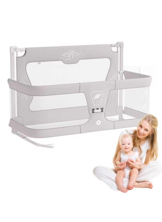 GGEROU - 3 in 1 Baby Bedside Sleeper,for Cosleeper in Bed,Next to Me Crib, Bedside Crib for Baby,Breathable Bassinet,in Bed Bassinet  Creamy White - Image 1