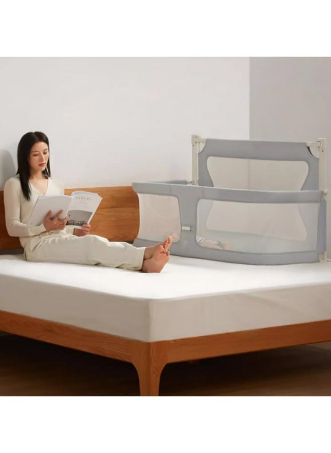 GGEROU - 3 in 1 Baby Bedside Sleeper,for Cosleeper in Bed,Next to Me Crib, Bedside Crib for Baby,Breathable Bassinet,in Bed Bassinet  Creamy White - Image 1
