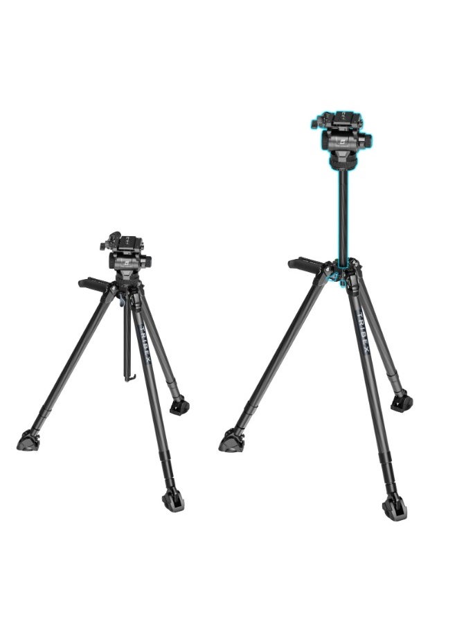 SMALLRIG - SmallRig x Potato Jet Tribex Hydraulic Carbon Fiber Tripod Kit - Image 1