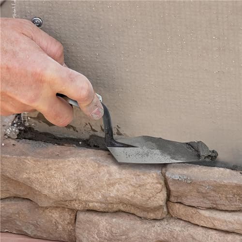 MARSHALLTOWN Pointing Trowel, 5 x 2 1/2 Inch Inch Blade, Philadelphia Pattern, Single Piece High Carbon Steel, Wooden Handle, Repair Mortar Joints, Masonry, Made in The USA, 45 5 - Image 4