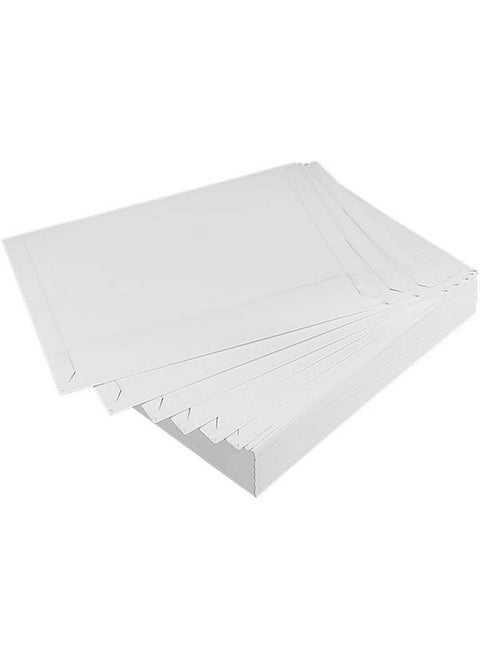 100 Pack 12 X 9 Inches Rigid Mailers, Self-Seal Paperboard Envelope, Stay Flat Photo Document Envelope Mailers, White Cardboard Envelopes For Photos, Documents, Pictures, Cd