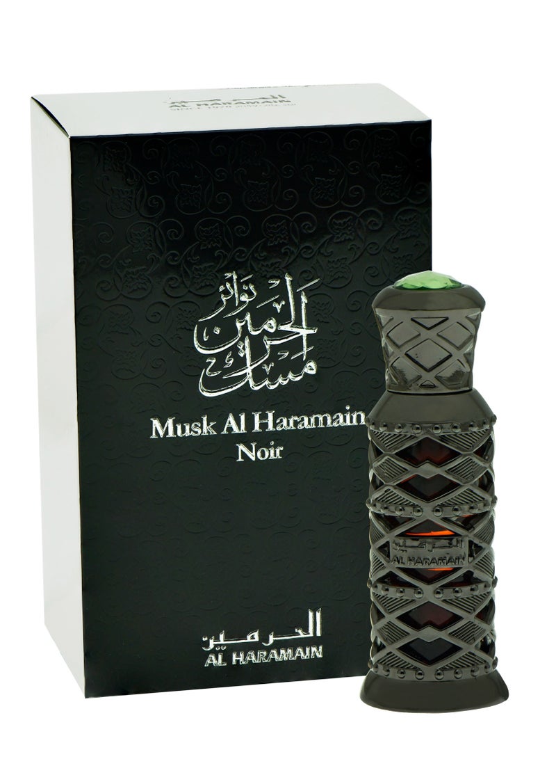 الحرمين مسك الحرمين نوير 12 مل ، 0.41 أوقية ، زيت عطري غير كحولي للجنسين - Image 1