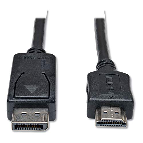 TRIPP Lite DisplayPort to HDMI Cable Adapter, DP to HDMI (M/M), DP2HDMI, 1080P, 10 ft. (P582-010),Black - Image 5