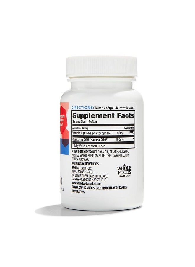 365 by Whole Foods Market Whole Foods Market, Coq10 100mg, 60 Count  - Image 2
