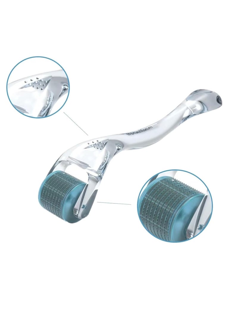 INCELLICE Microneedling Roller, INCELLICE Derma Roller, 200 Titanium Real Needle Micro Needling Roller for Men and Women - Image 2