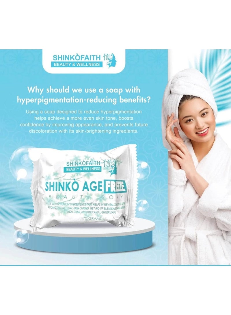 SHINKOFAITH AGE FREEZE BEAUTY SOAP - Image 1
