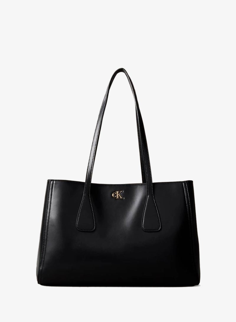 CALVIN KLEIN Monogram Medium Work Tote Bag - Image 1