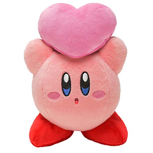 Little Buddy LB Kirby 1462 of The Stars Collection: Kirby with Friend's Heart 6.5" Plush - Image 1