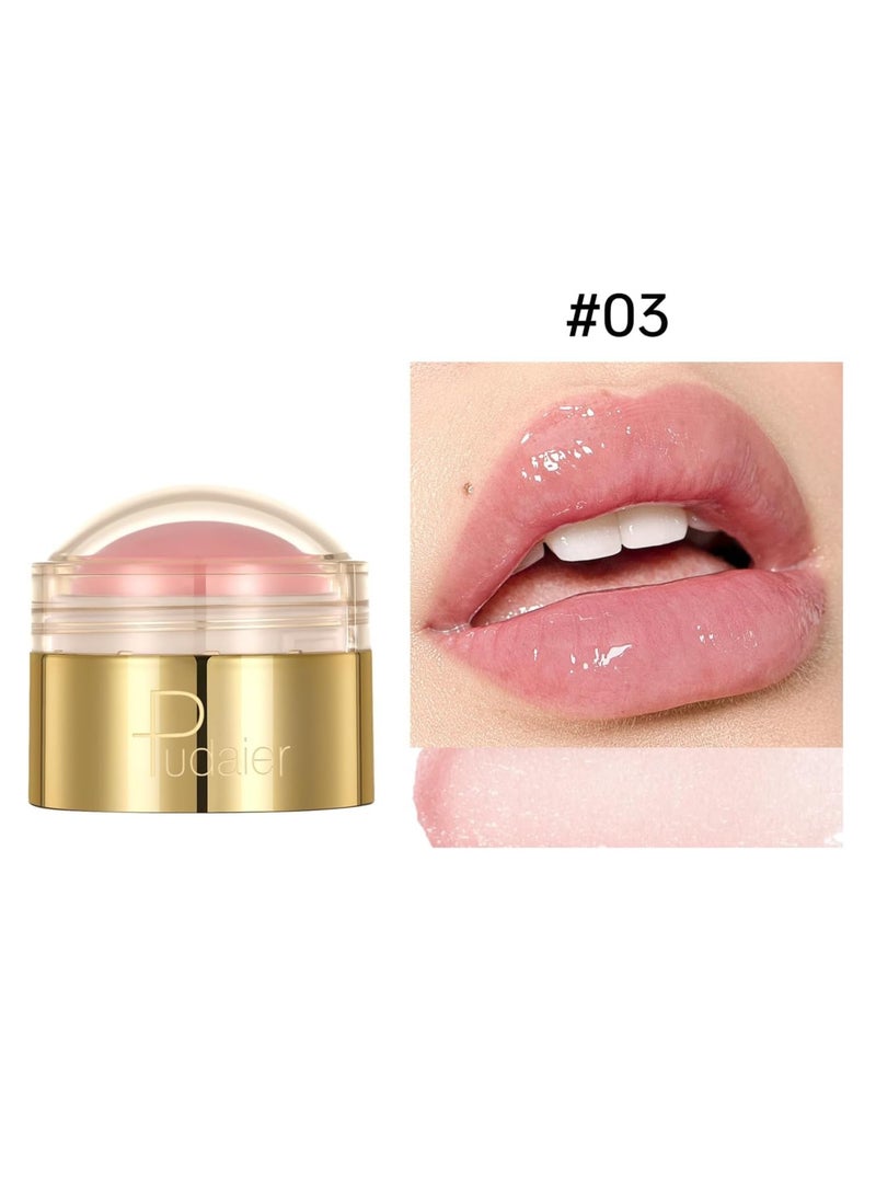 Generic Tinted Lip Balm, Long Lasting Hydrating, Repair Dry and Cracked Lips, Gloss Finish, High Gloss Tinted Lip, Moisturizer Lip, Glaze Hydrating Lip, Glow Oil Moisturizing Lip Gloss for Lips Makeup  - Image 2