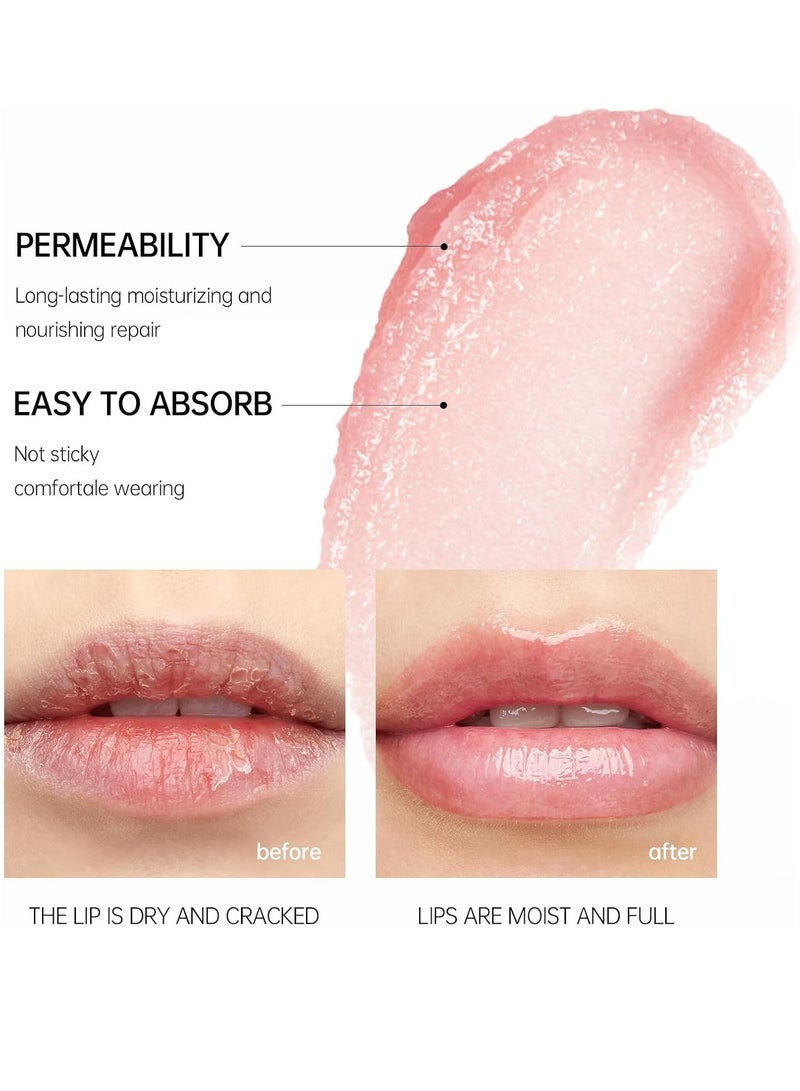 Generic Tinted Lip Balm, Long Lasting Hydrating, Repair Dry and Cracked Lips, Gloss Finish, High Gloss Tinted Lip, Moisturizer Lip, Glaze Hydrating Lip, Glow Oil Moisturizing Lip Gloss for Lips Makeup  - Image 3
