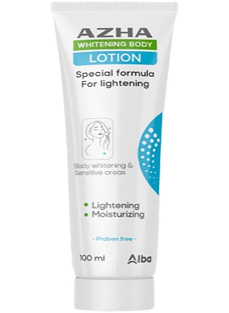 AZHA Azha Whitening Body Lotion Special Formula For Lightening 100 gm  - Image 3