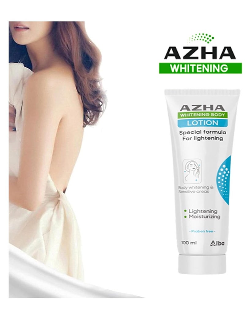 AZHA Azha Whitening Body Lotion Special Formula For Lightening 100 gm  - Image 5
