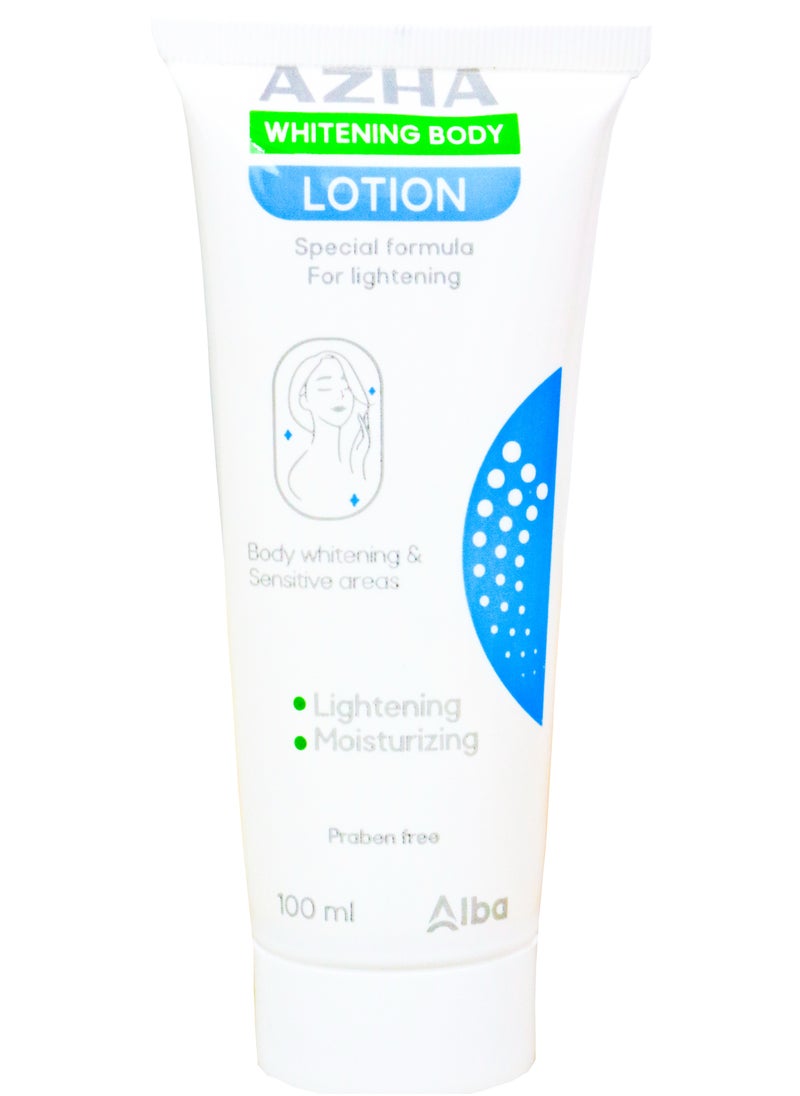 AZHA Azha Whitening Body Lotion Special Formula For Lightening 100 gm  - Image 2