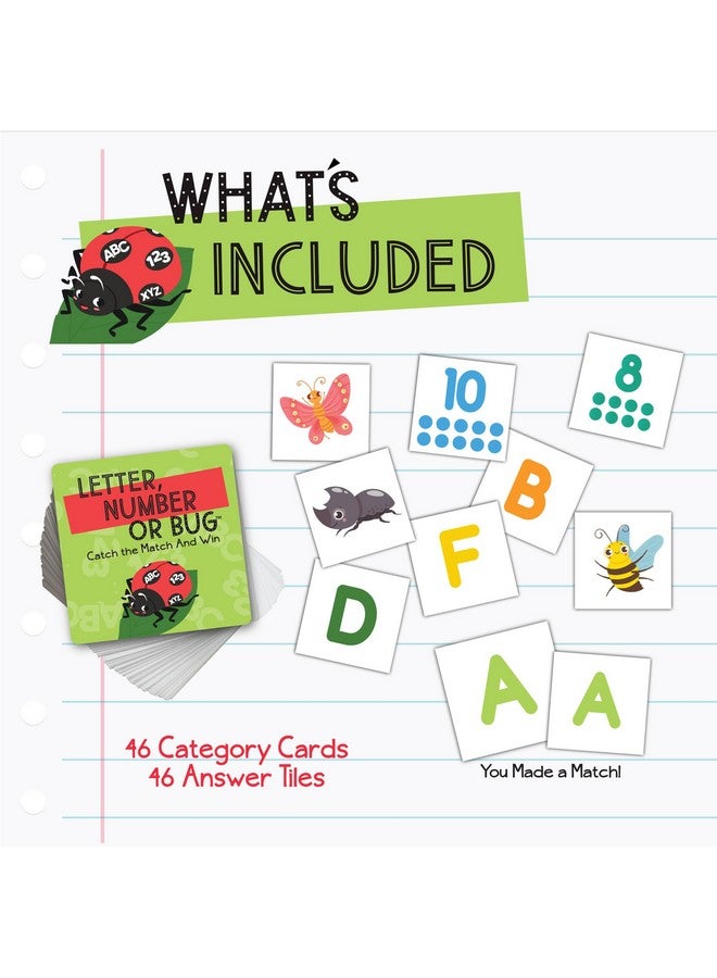 Briarpatch, Letter Number or Bug Game, Early Preschool Learning for Toddlers, Kindergarten and 1st Grade - Image 3