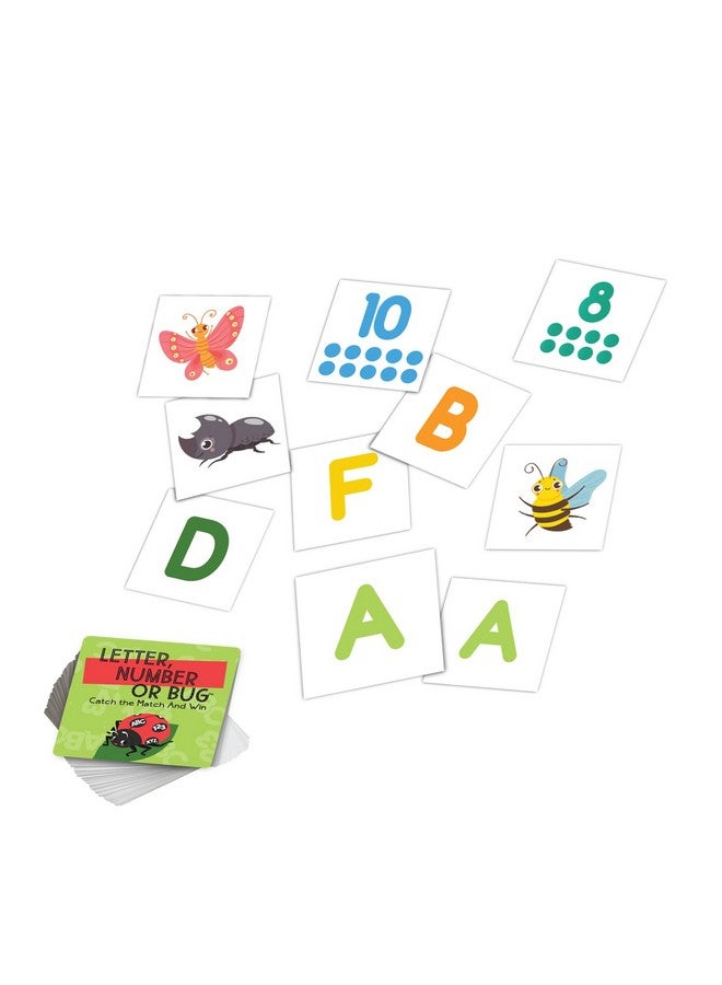 Briarpatch, Letter Number or Bug Game, Early Preschool Learning for Toddlers, Kindergarten and 1st Grade - Image 2