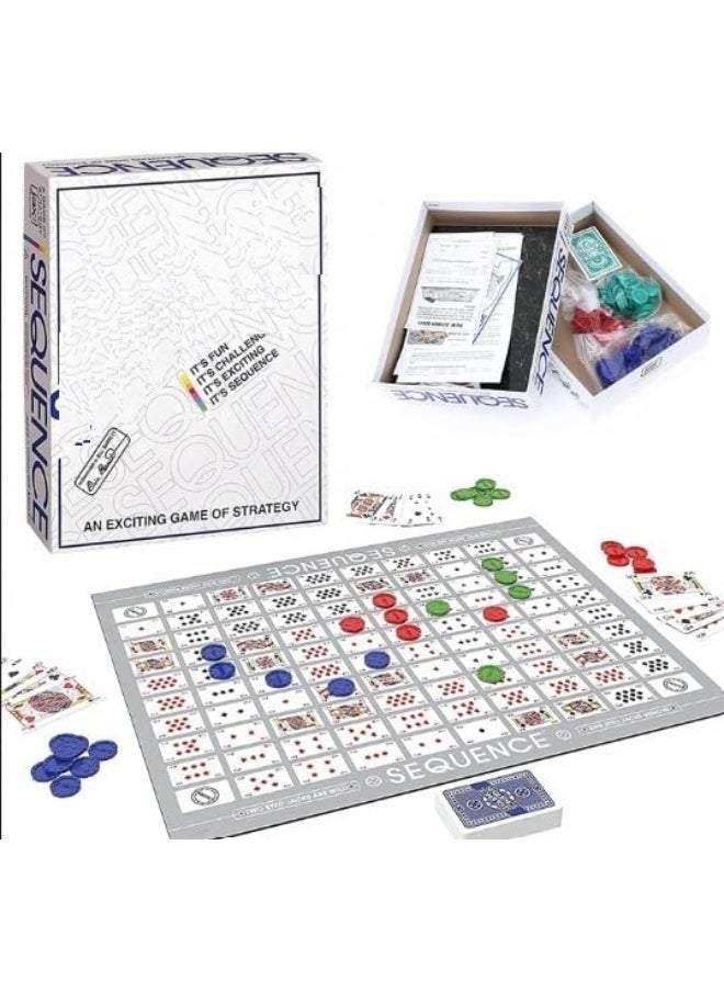 Sequence Board GAME Multi Color Board Game for Family