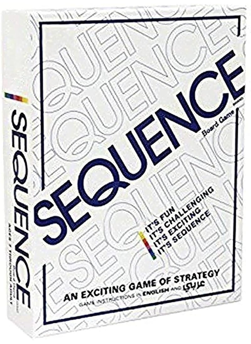 Sequence Board GAME Multi Color Board Game for Family