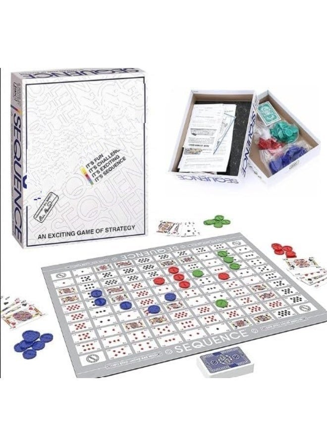 JAX GAMES Sequence Board GAME Multi Color Board Game for Family - Image 5