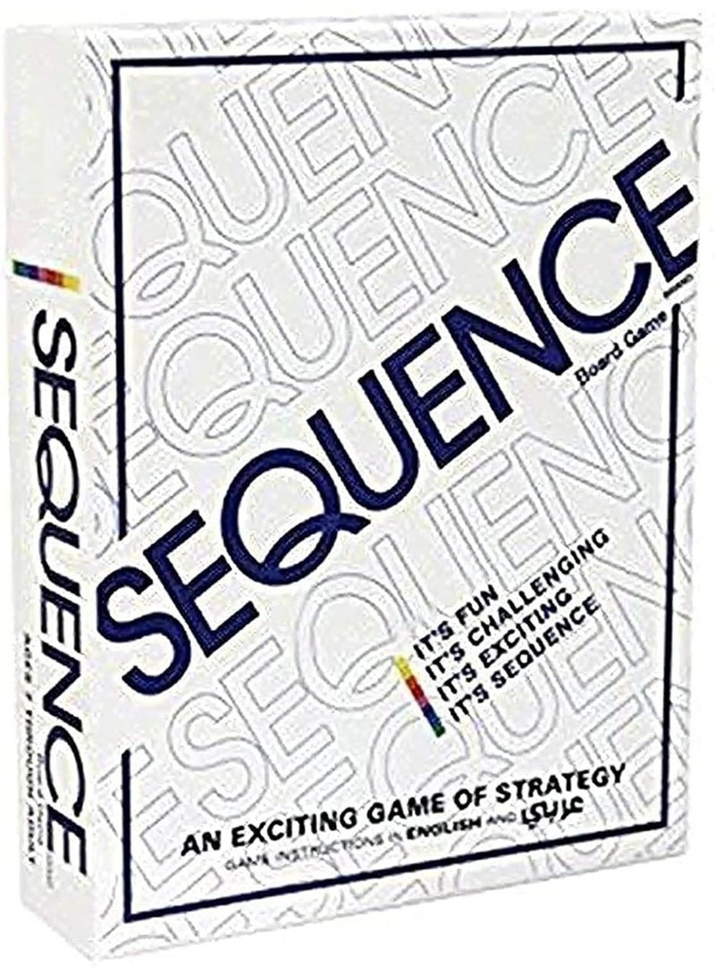 JAX GAMES Sequence Board GAME Multi Color Board Game for Family - Image 2