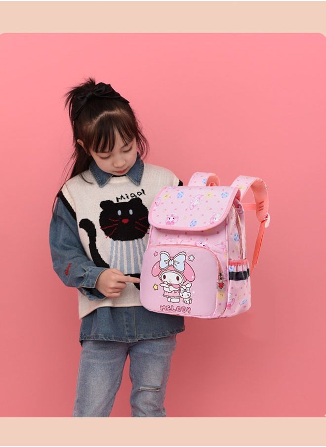 Generic My Melody Children's Backpack, Backpack Printed Graphic Cute, Backpack Set Functional Large Capacity, School Bag Set for Kids, Cute Anime Backpack, Pink  - Image 5