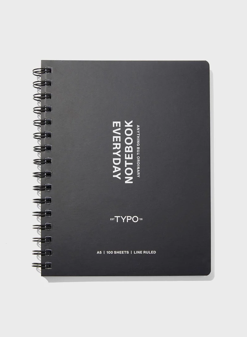 Typo Anything But Ordinary A5 Everyday Notebook