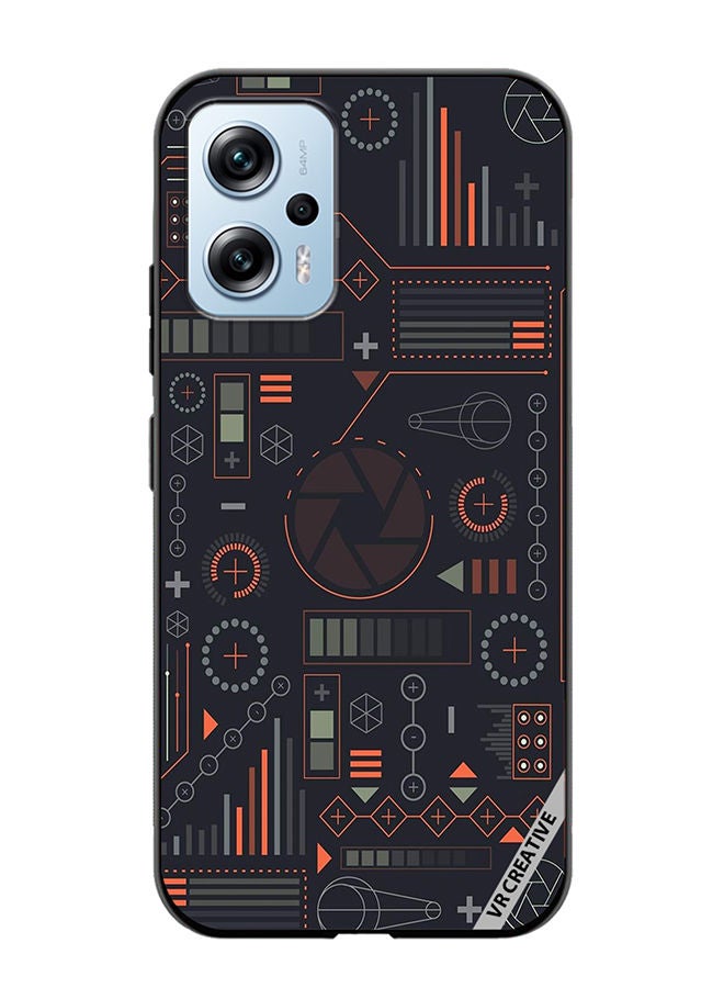 VR CREATIVE Protective Case Cover For Xiaomi Poco X4 GT Multicolur Design Multicolour - Image 1