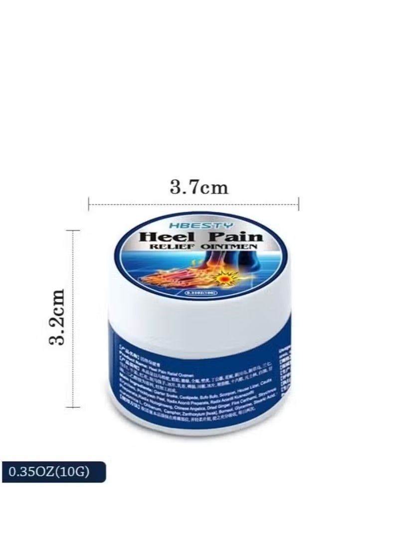 HBESTY HeelAid Plantar Fasciitis Relief Cream – 3-Pack Bundle (3 x 10g) – Fast-Acting Heel Pain & Inflammation Relief - Image 3