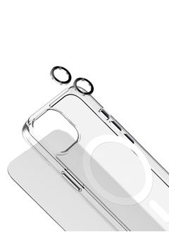 ESSE AirSkin 3in1 Case iPhone 15 Clear MagSafe CaseTempered GlassLens Protector  - Image 3
