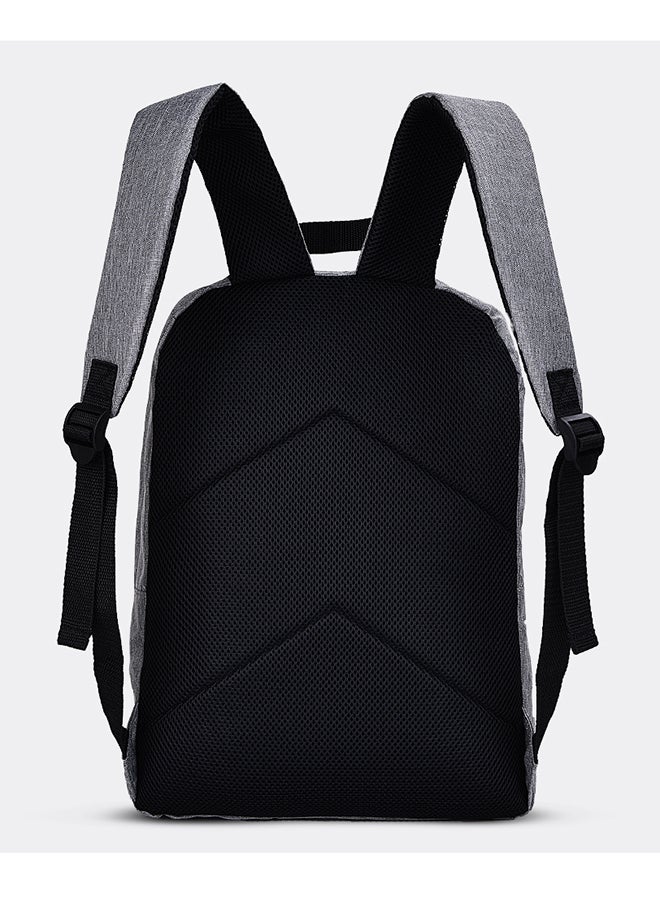 Nova kids School Bag, 17Inch/18L - Grey  - Image 2