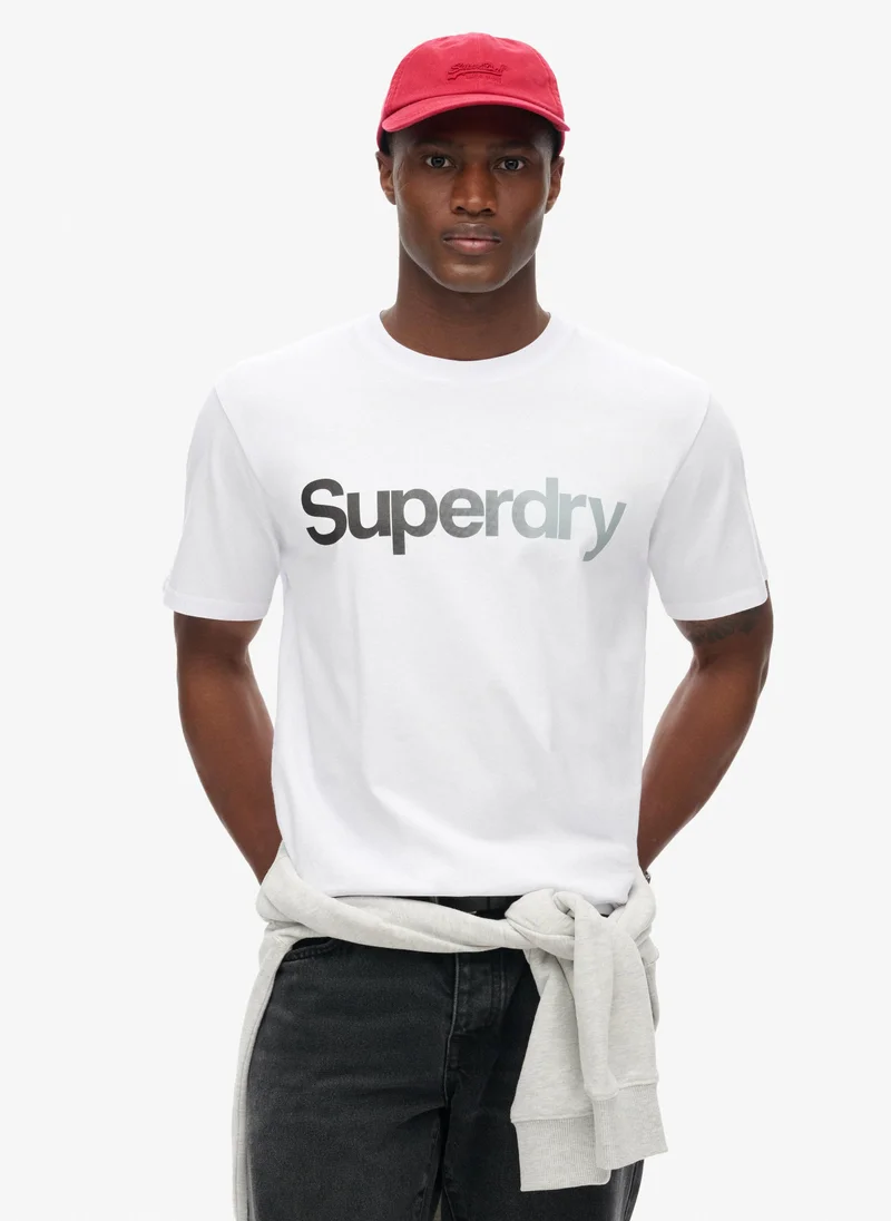 Superdry Core Logo Fade Loose Tee