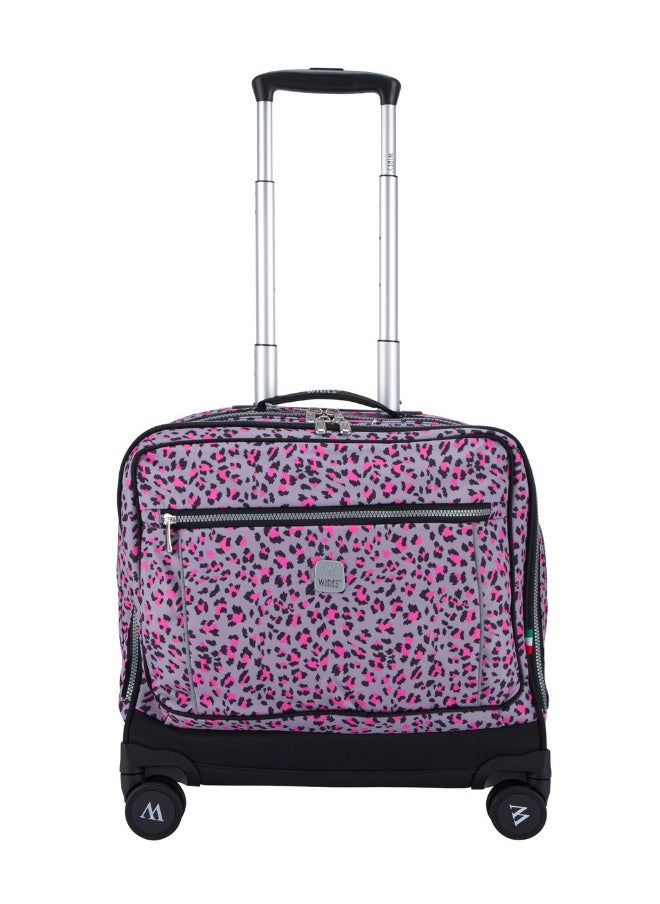 Wires 3 Piece Kids School Trolley Bag laptop compartment 8 Wheels With Lunch bag & Pencil Case  - Image 2