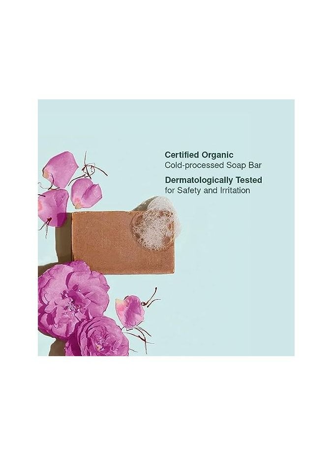 Juicy Chemistry Damask Rose, Geranium and Saffron Soap