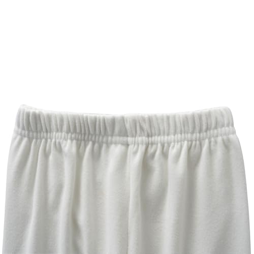 JWWN Kids Thermal Underwear Set Baby Winter Base Layer Ultra Soft Long Johns for Toddler Boys Girls (White,24Months) - Image 5