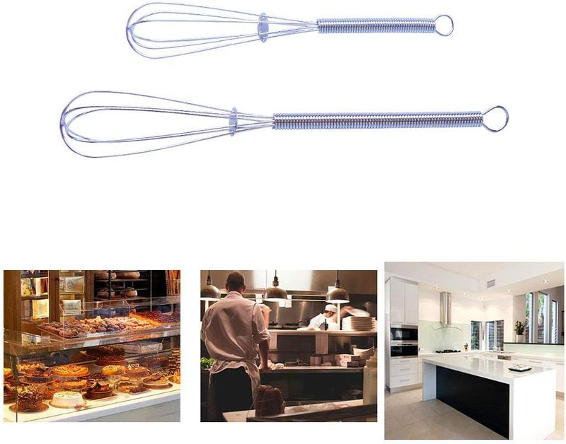 ZYOUNG Mini Whisks Set of 2, 5 Inches and 7 Inches - Image 2