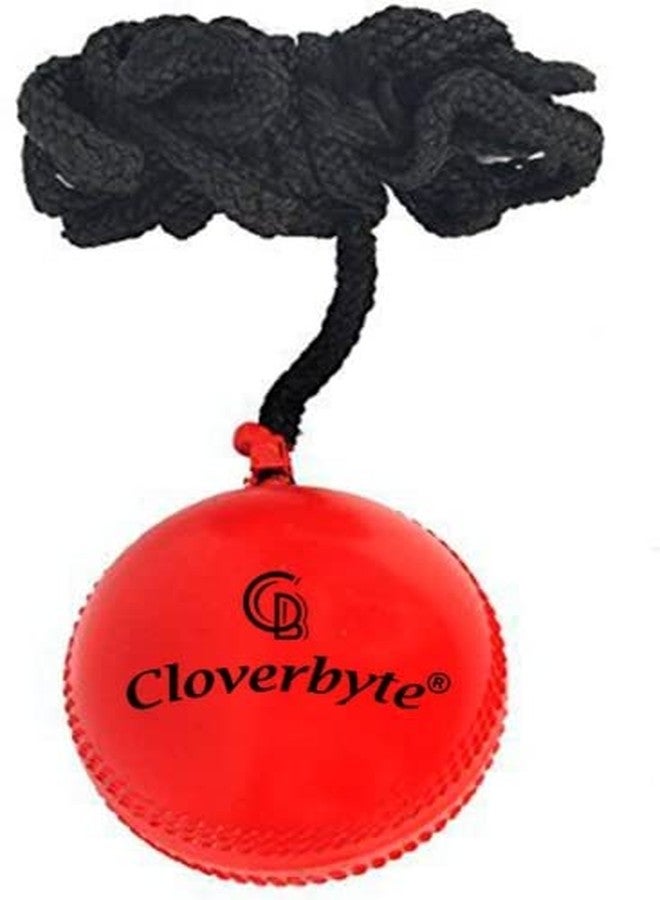 CLOVERBYTE Sports Cricket Synthetic Cricket Ball Match Practice Training for All Age Group, Recommended for Indoor/Outdoor Street & Beach Cricket/Hanging/Knocking/Hanging Cricket Ball (Multicolor) - Image 2
