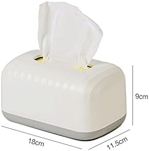 Jukmen Wet Tissue Box Desktop Seal Plastic Tissue Storage Box Decorate Plastic Dustproof Tissue Box for Dust Decorate || Pack of 1 - Image 4
