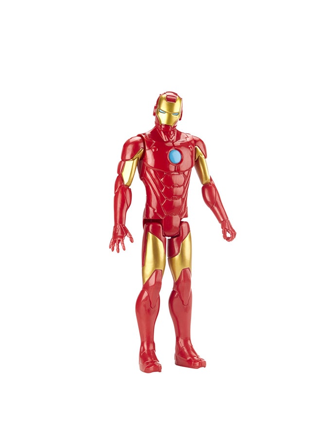 MARVEL - Marvel Avengers Titan Hero Series Iron Man Action Figure, 12-Inch, Avengers Toys for Kids Ages 4 and Up - Image 1
