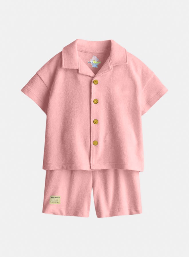 BabyShoora Baby Boy Summer Shorts Set 
