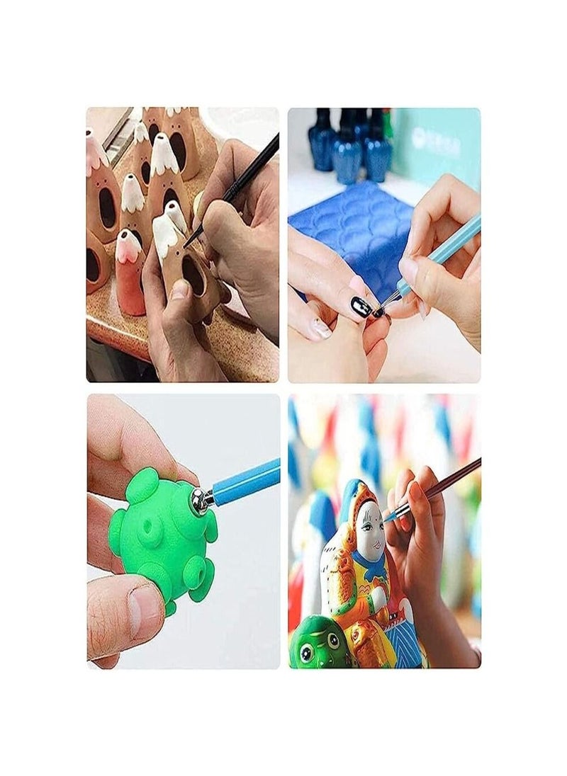 Smart - Clay Sculpting Tools and Accessories, Pottery Clay Engraving Tools for Kids and Adults, 25 Pcs Polymer Clay Tools Kit with a Storage Package to Handmade Art DIY, Shaping, Modeling and Embossing - Image 1