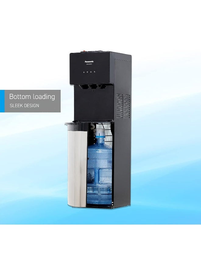 Panasonic Stainless Steel Water Dispenser SDM-WD3438BG Black/Silver - Image 2