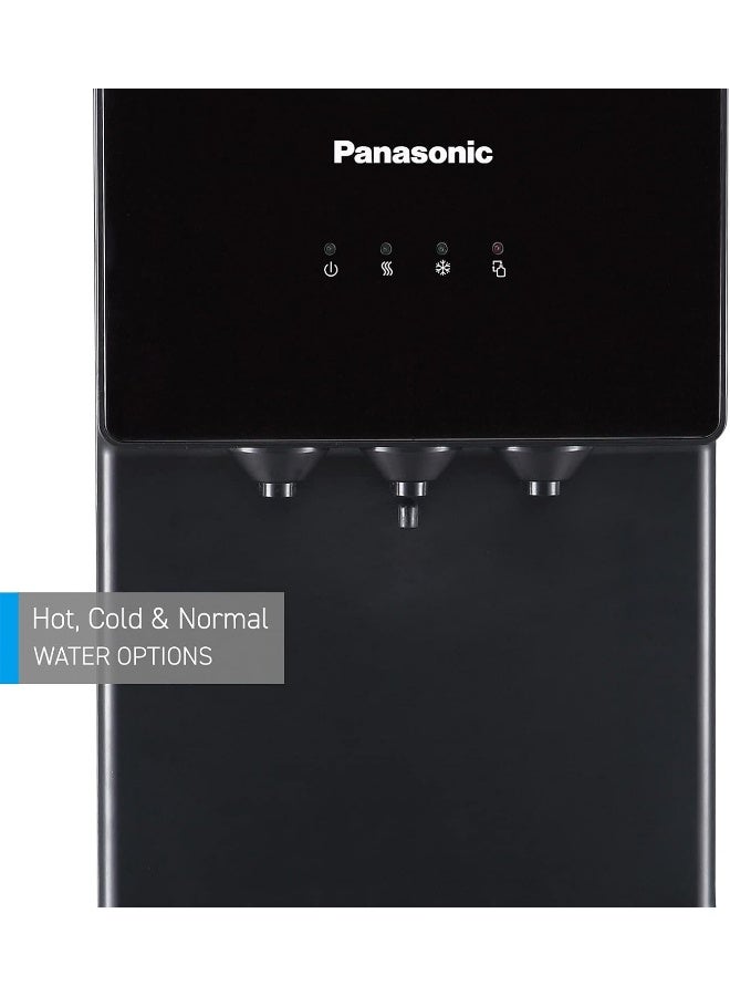Panasonic Stainless Steel Water Dispenser SDM-WD3438BG Black/Silver - Image 3