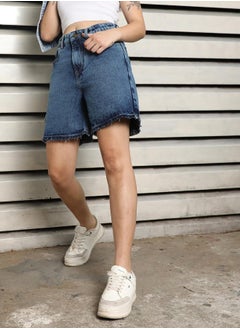 HIGH STAR Women indigo 1 Shorts  - Image 5