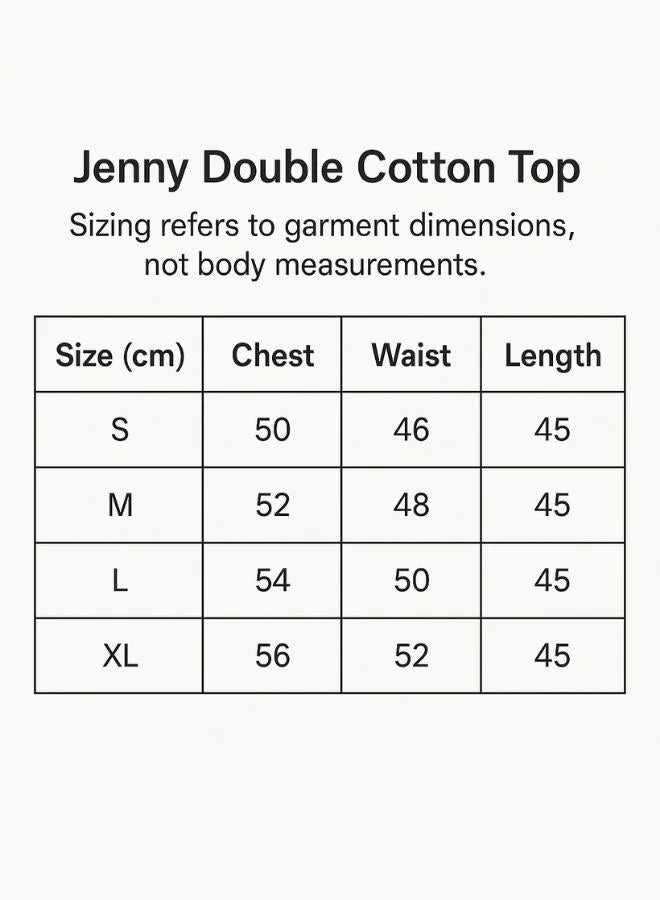 Just Nature Jenny Shoulder Top with Half-button Placket